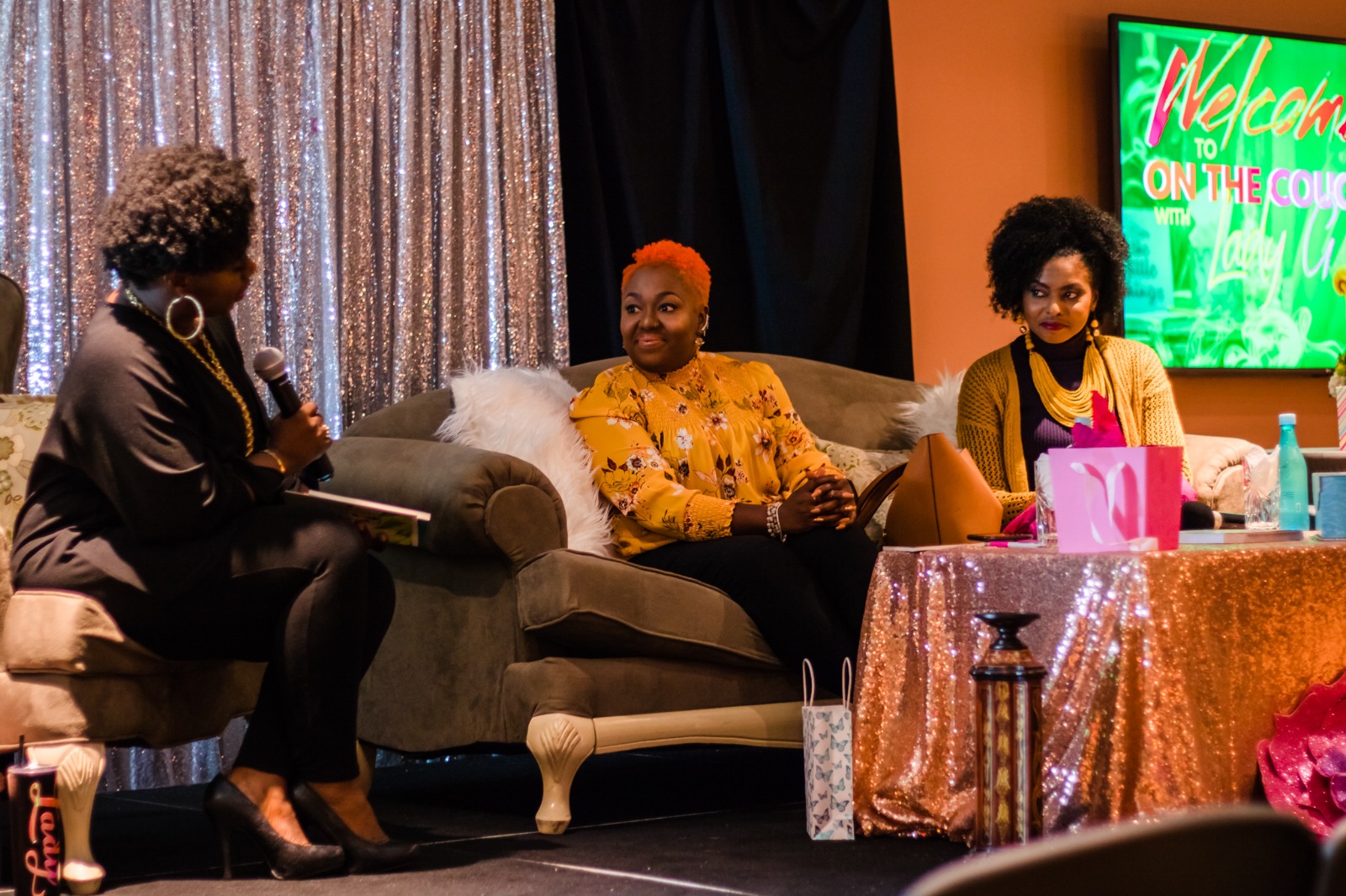 On the Couch with Lady G — ministry photo from February 2020